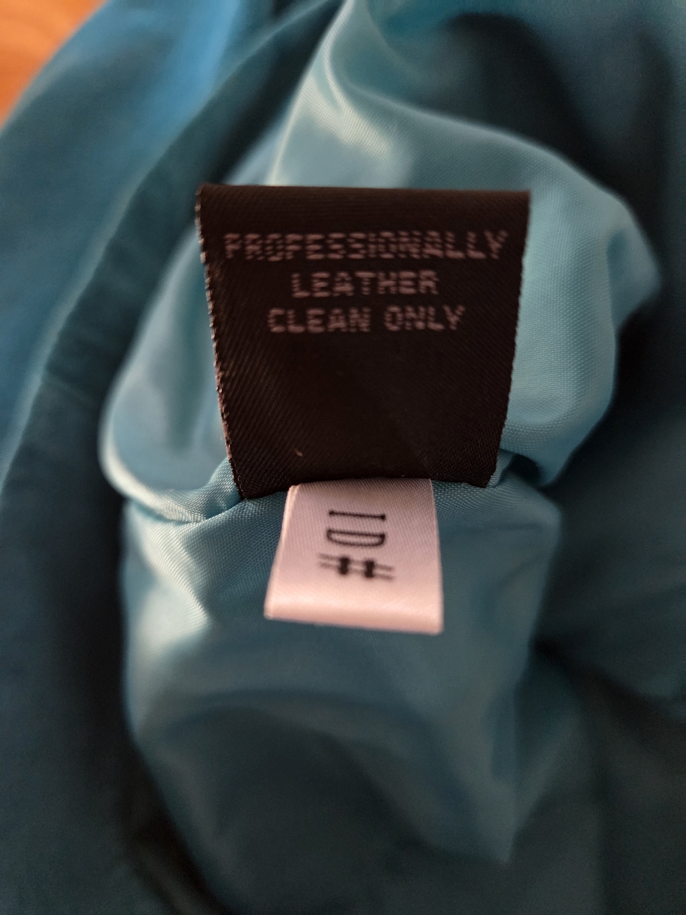 Women's Teal Suede Button-Front Lined Jacket - Picture 5 of 8